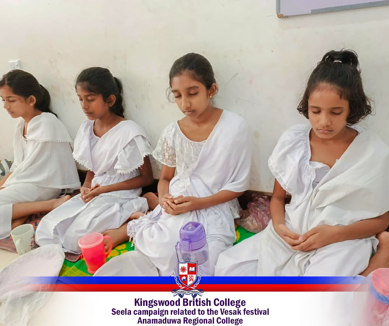 Seela Campaign 2025 – Vesak Festival Celebration at Kingswood British College, Anamaduwa Branch 1