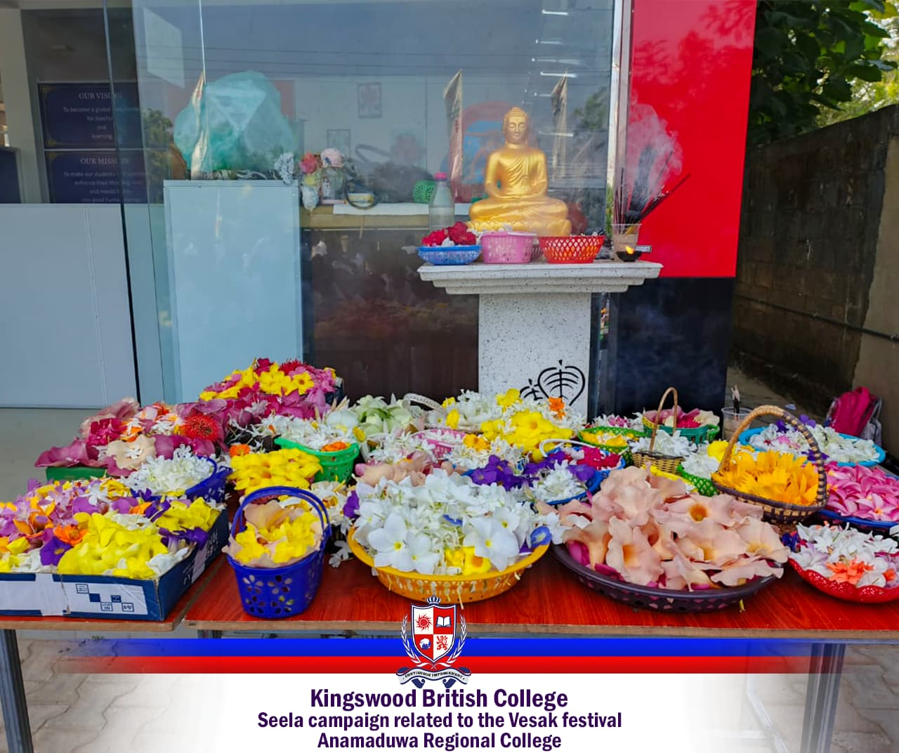 Seela Campaign 2025 – Vesak Festival Celebration at Kingswood British College, Anamaduwa Branch 4