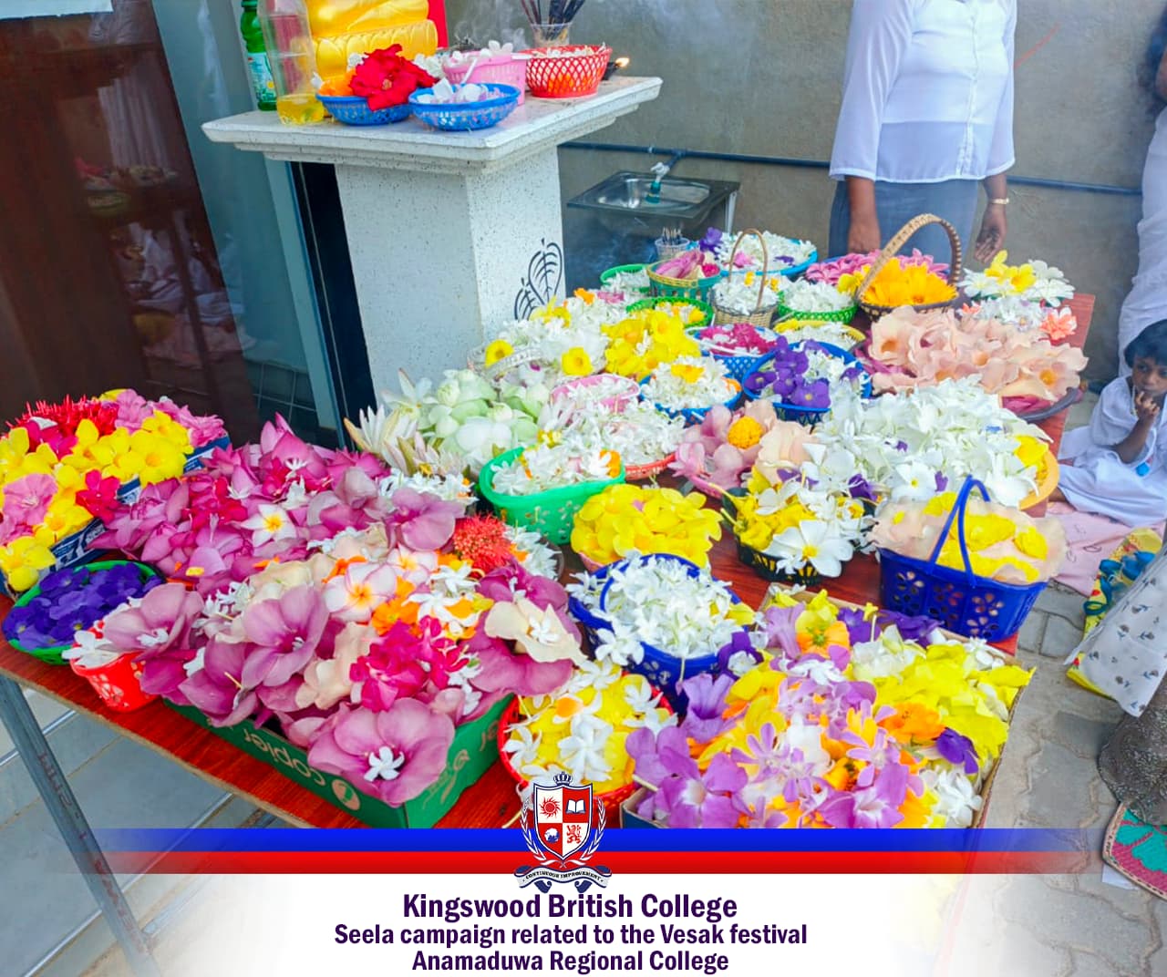 Seela Campaign 2025 – Vesak Festival Celebration at Kingswood British College, Anamaduwa Branch 5
