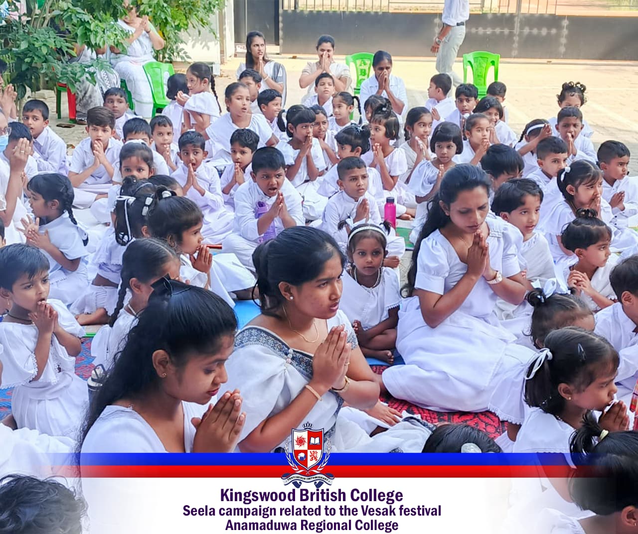 Seela Campaign 2025 – Vesak Festival Celebration at Kingswood British College, Anamaduwa Branch 6