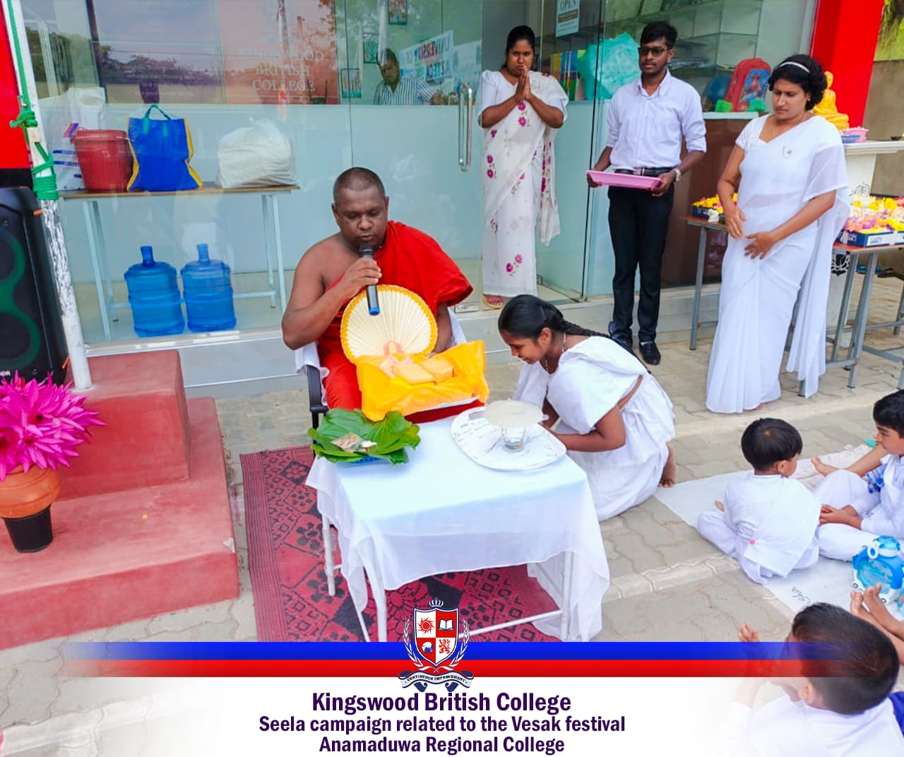 Seela Campaign 2025 – Vesak Festival Celebration at Kingswood British College, Anamaduwa Branch 8