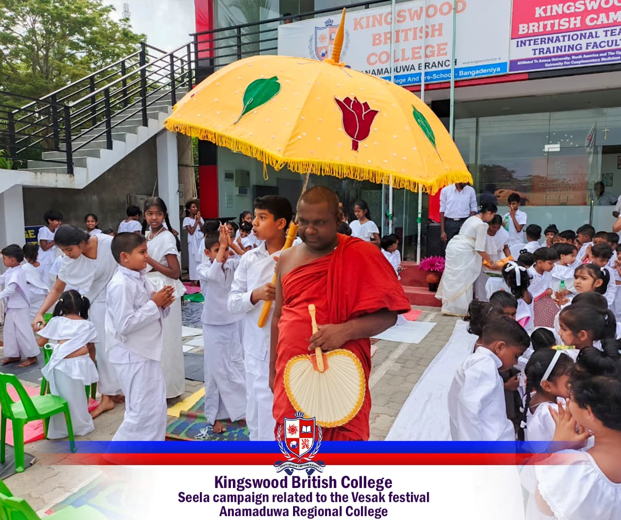 Seela Campaign 2025 – Vesak Festival Celebration at Kingswood British College, Anamaduwa Branch 9