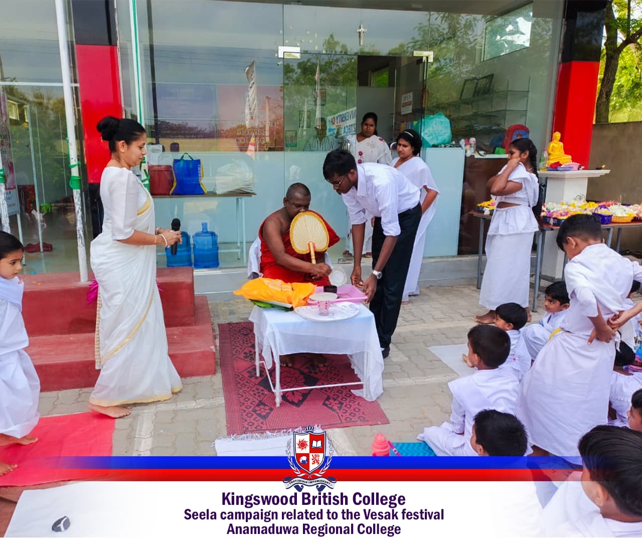 Seela Campaign 2025 – Vesak Festival Celebration at Kingswood British College, Anamaduwa Branch 11